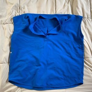 Figs scrub too in a royal blue size large